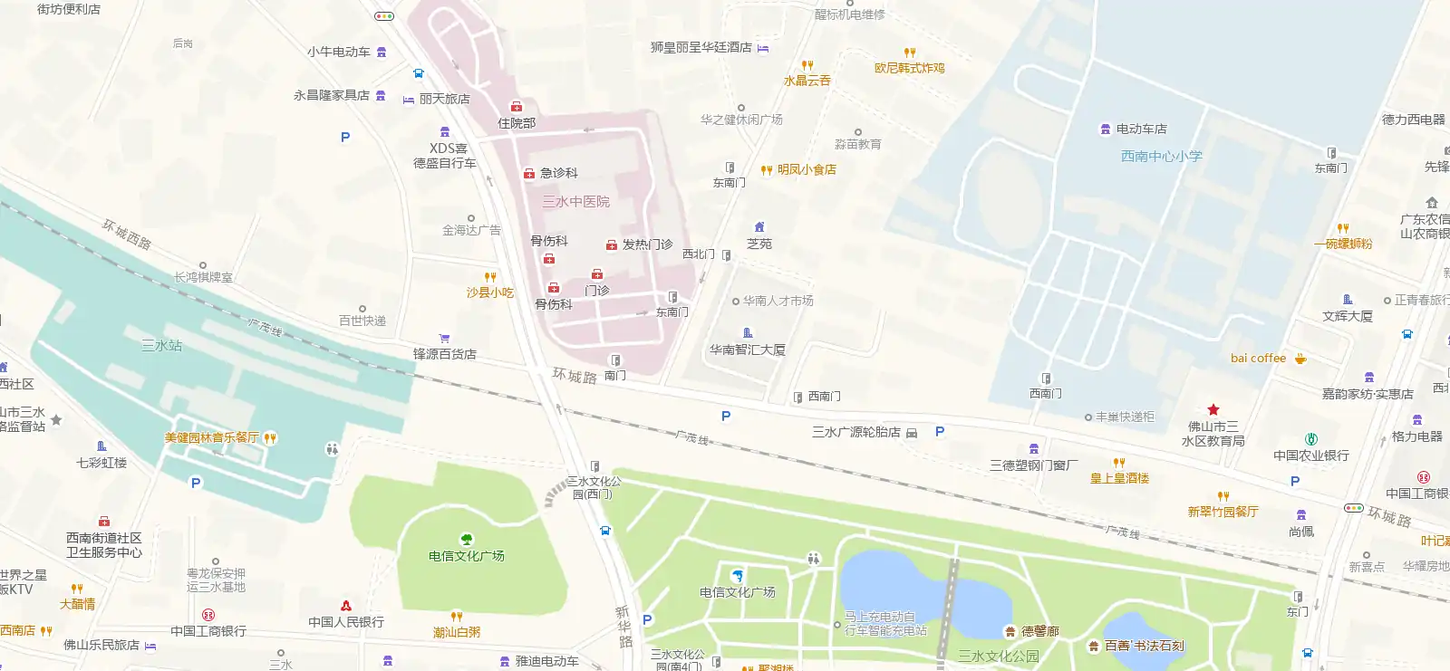佛山华南智汇大厦位置地图 - 点击查看详细位置